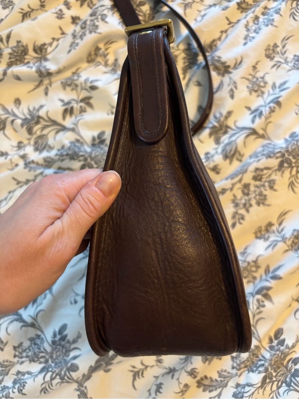 Authentic Coach LegJanice Bag 9950 Mahogany Leather 2007 Re Issue Vintage 2007 - Picture 5 of 9